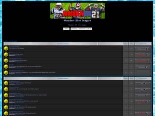 Madden 360 Sim league