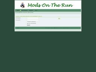 Free forum : Mods On The Run