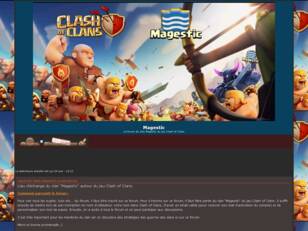 Magestic, le forum de notre clan