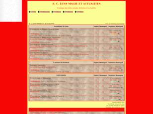 R. C. LENS MAGIE ET ACTUALITES