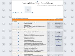 Forum gratis : MaLucOs pOr Cristo