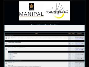 Manipal - The talk