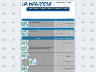 Forum gratis : La Manzoni Forum