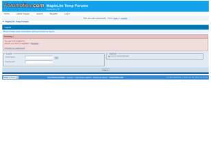 MapleLite Temp Forums