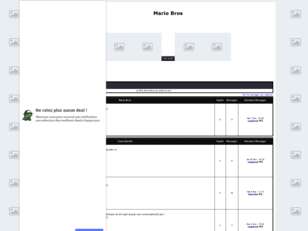 Forum gratis : le forum sur mario!
