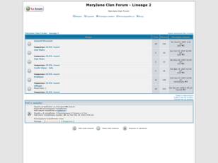 MaryJane Clan Forum - Lineage 2