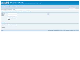Forum gratis : Matemática do Rondon