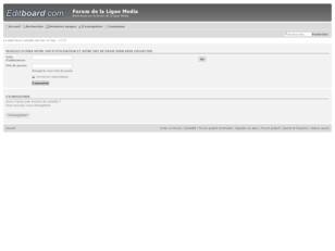 creer un forum : Forum de la Ligue Media