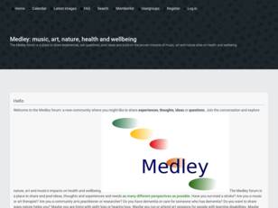 Medley:music, art, nature and wellbeing