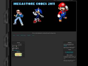 MEGA STORE CHEATS 2011