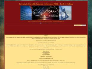 Forum Juif Forum Israélite Nazaréen-Suiveurs de YHWH-Torah et Yeshoua