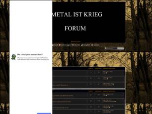 metal-ist-krieg, le forum pour les fans de metal