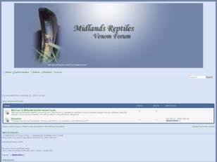 Midlands Reptiles Venom Forum