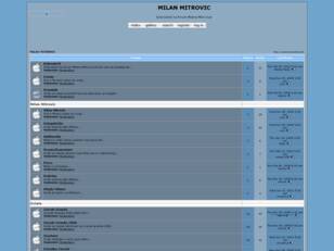 Free forum : MILAN MITROVIC