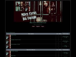 Miley Cyrus Official BG Forum
