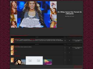 #1 Miley Cyrus Fan Forum In Lithuania