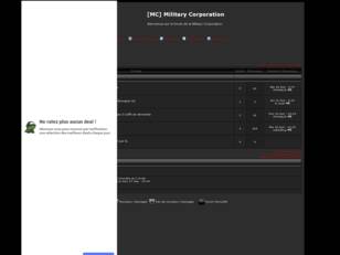 creer un forum : [MC] Military Corpo