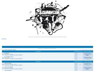 Forum MJCBL Badminton Villebon