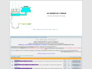 Au Monde de l’Orgue