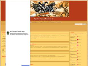Forum non-officiel de Monster Hunter Freedom 1