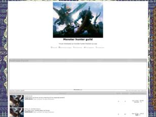 creer un forum : Monster hunter guild