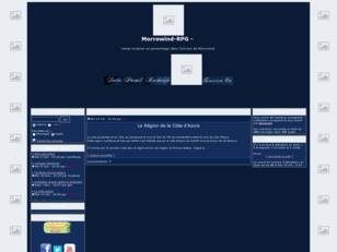 creer un forum : Morrowind-RPG