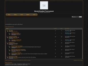 Free forum : Mortal Kombat Tournament
