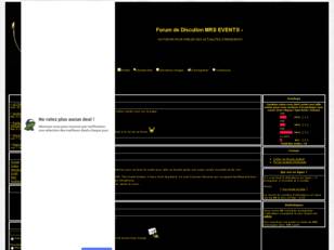 Forum de Discution MRS EVENTS