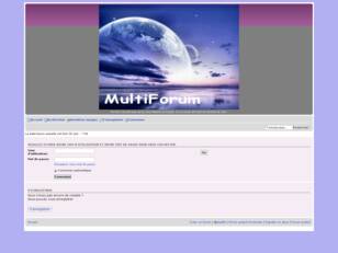 BIENVENUE SUR MULTIFORUM