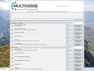 Multiverse Platform Forums