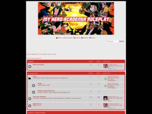 Free forum : My Hero Academia Roleplay