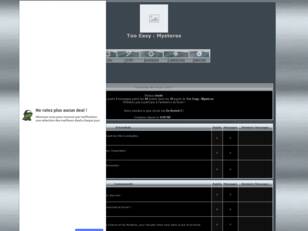 Too Easy : Mysteres