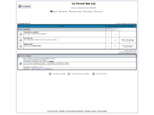 Le Forum des LoL, troupe d'elite brave !