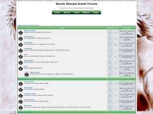 Free forum : Naruto Shensei Arashi Forums