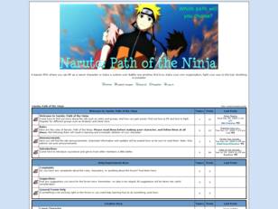 Naruto: Path of the Ninja- A Naruto RPG