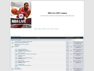 NBA Live 2007 League