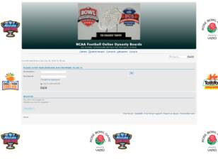 Free forum : NCAA Football 2011 Boards