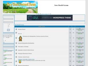 New World Personal Forum