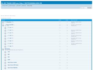 Đã đổi điễn đàn qua http://NIITDONGNAI.EDU.VN