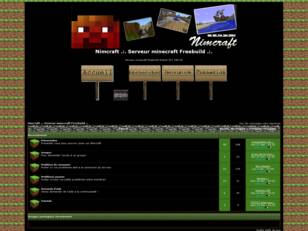 Nimcraft .:. Serveur minecraft Freebuild Gratuit .:.