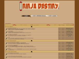 creer un forum : Ninja Destiny