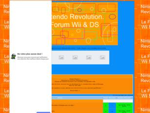 Bienvenue dans Le Forum Nintendo-Revolution.