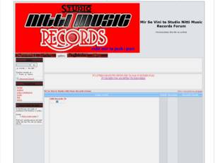 Studio Nitti Music Records Forum
