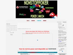 NonStopPoker Le Forum de Poker en France