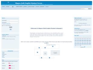 Forum gratis : Nippon Seiki English Student Forum