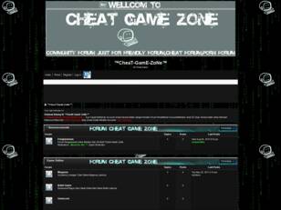 Welcome To ™CheaT-GamE-ZoNe™