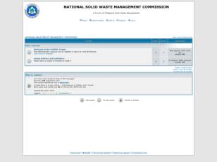NATIONAL SOLID WASTE MANAGEMENT COMMISSION FORUMS