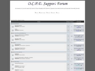 O.C.P.D./A.P.D. Support Forum