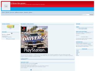 Forum gratis : O fórum dos games