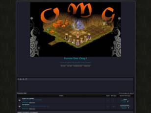 Forum gratuit : Bienvenue chez les Omg !